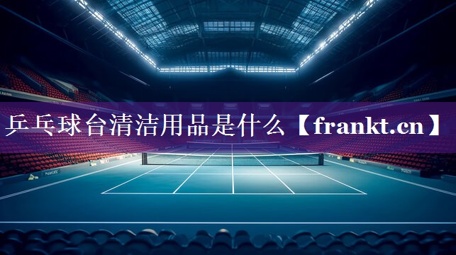 乒乓球台清洁用品是什么