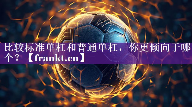 比较标准单杠和普通单杠，你更倾向于哪个？